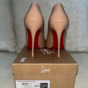 Christian Louboutin (Pigalle Follies patent) shoes